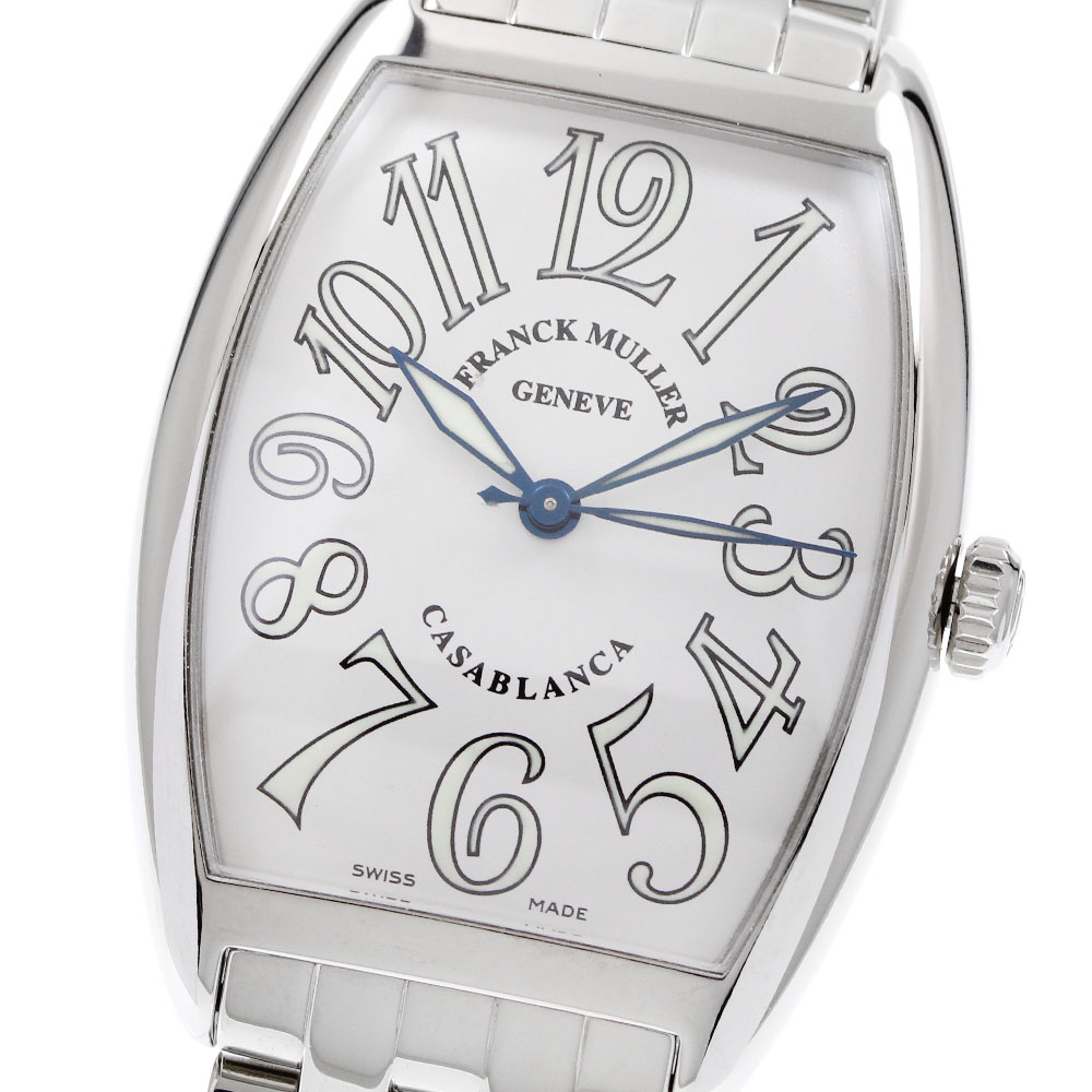 簡明直截レギオモンタヌス FRANCK MULLER 2852 カサブランカ 自動小銃一巻き メンズ 美品 _919625【中古】