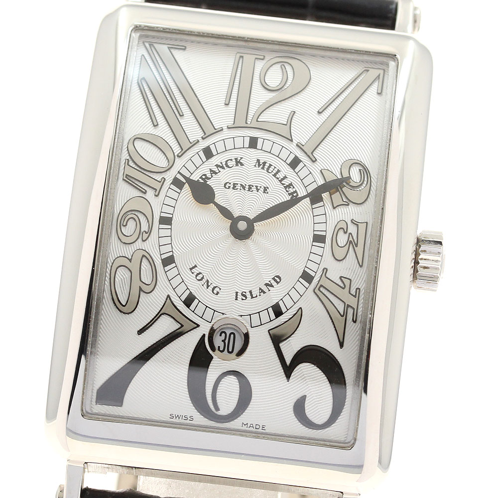 ベルト訳あり フランクミュラー FRANCK MULLER 1150SCDTREL ロングアイランド レリーフ デイト 自動巻き メンズ _918464【中古】|CLOSER
