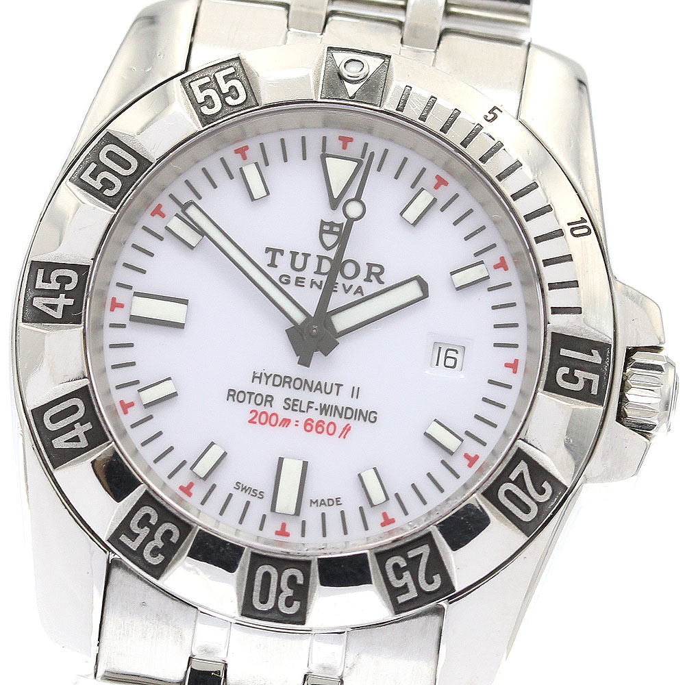 チュードル TUDOR 24030 ハイドロ万覚え帳2 デイト 自動小銃一巻き レディース _918537【中古】