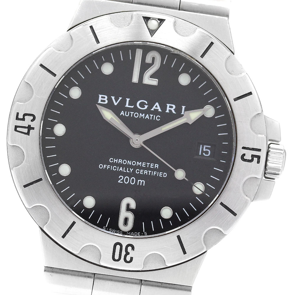 BVLGARI DP42SSD ディアゴノ スクーバ アクア デイト 自動巻き 楽天市場】ブルガリ BVLGARI DP42SSD ディアゴノ スクーバ アクア