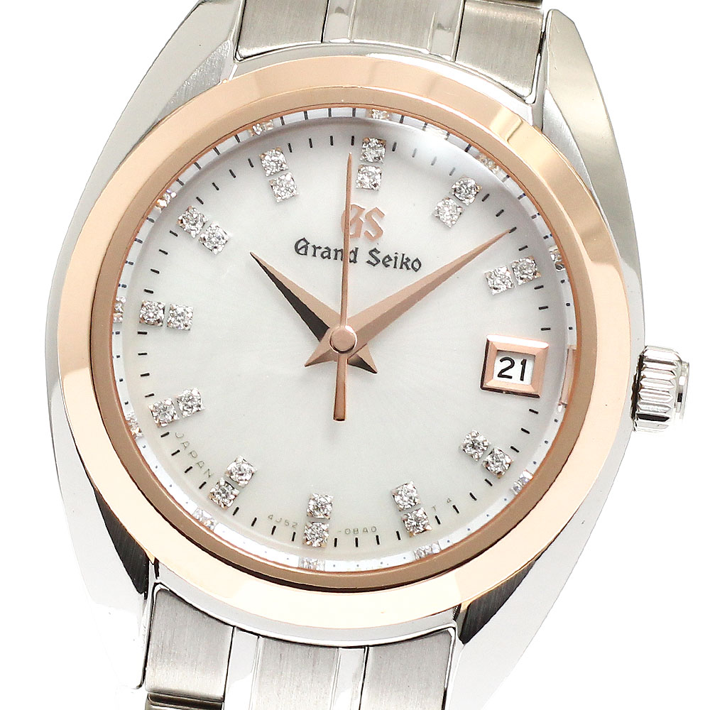 セイコー SEIKO STGF316/4J52-0AG0 グランドセイコー エレガンスコレクション ダイヤモンド クォーツ レディース 良品 _919587【中古】