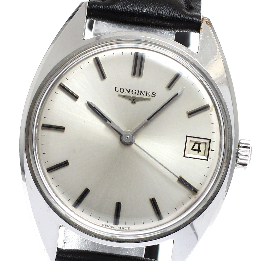 ロンジン LONGINES cal.285 デイト 手巻き メンズ _918028【中古】