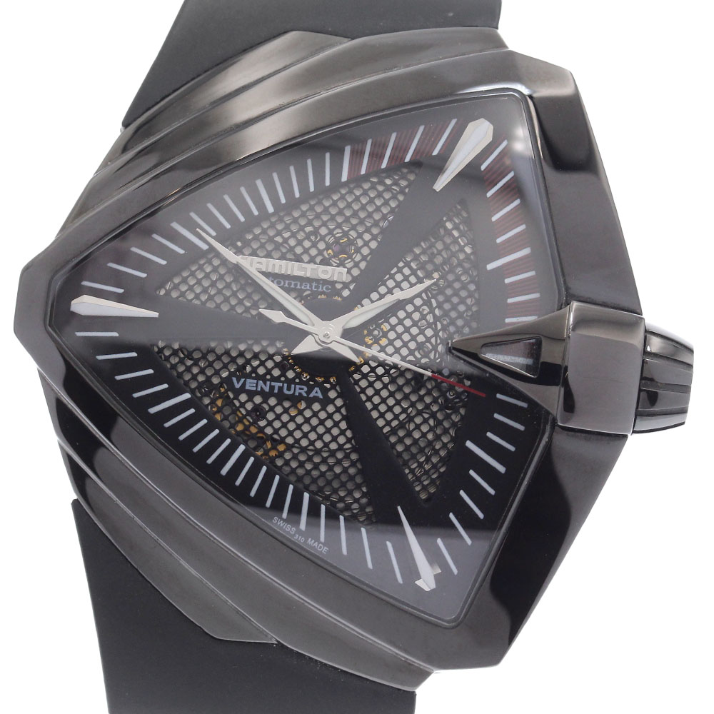 楽天市場】希少品 電池交換済 HAMILTON ハミルトン ベンチュラ H244210