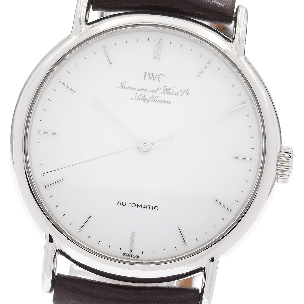 IWC IWC SCHAFFHAUSEN IW351403 ポートフィノ 自動小銃一巻き ボーイズ _921943【電子ボルト15】【中古】