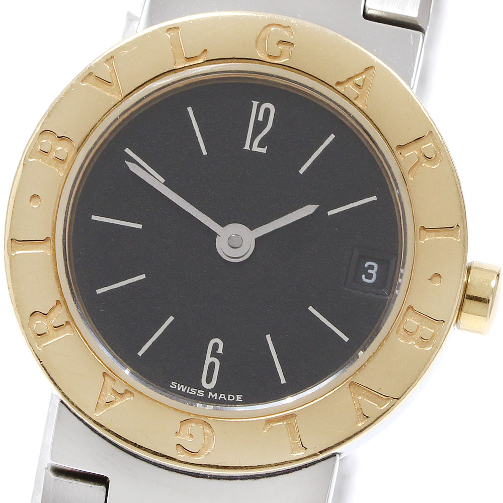 ブルガリ BVLGARI BB23SGD ブルガリブルガリ デイト クォーツ レディース _923257【中古】