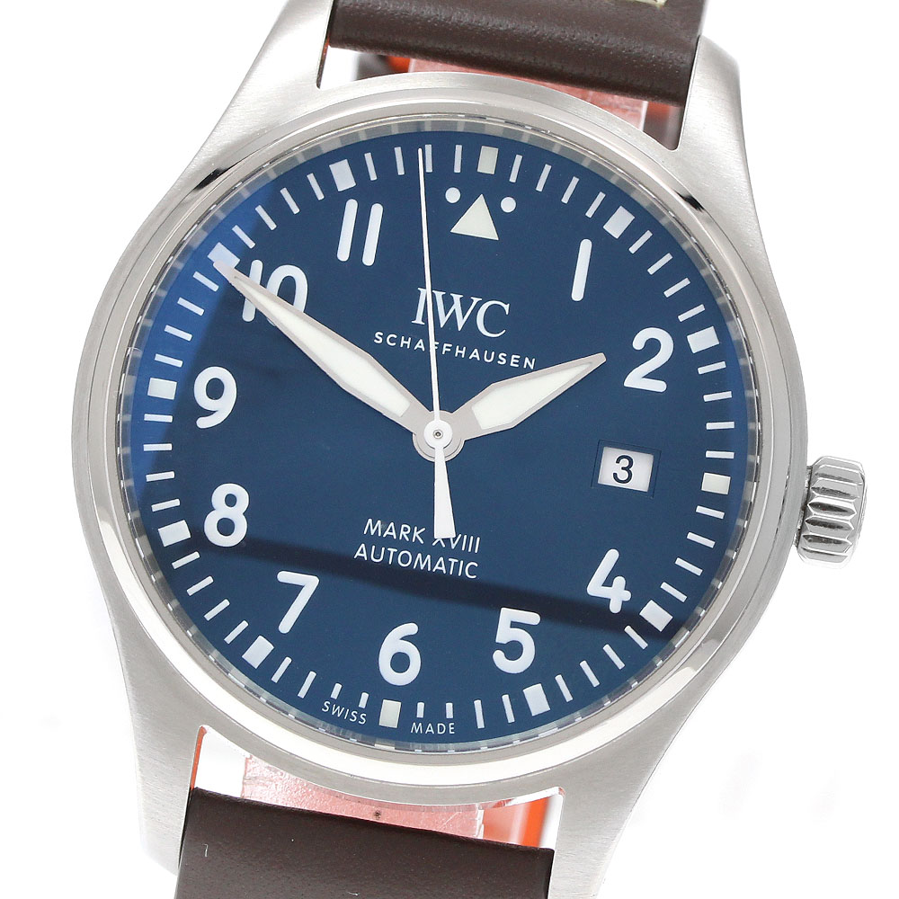 IWC IWC SCHAFFHAUSEN IW327010 パイロットウォッチ マークXV2I デイト 自動巻き メンズ 美品 保証書付き_923367【中古】