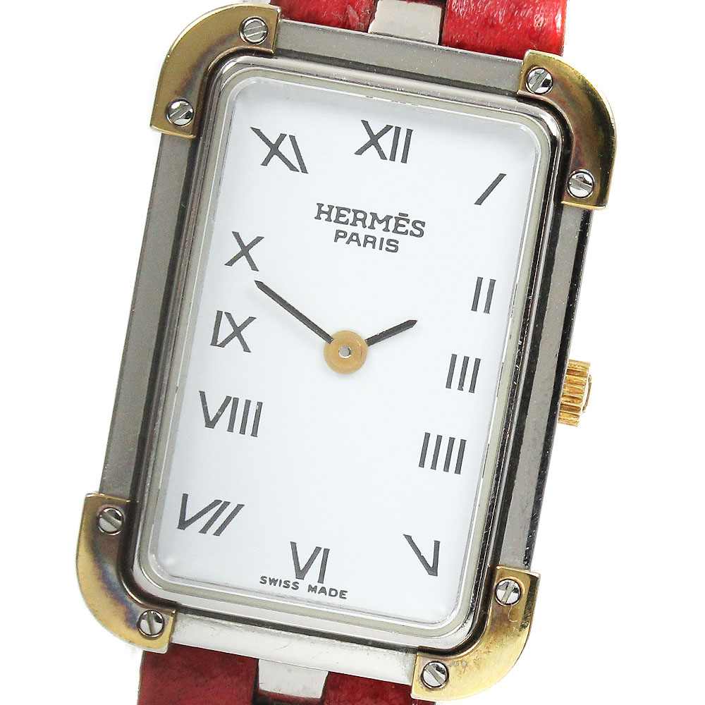 エルメス HERMES クロアジュール クォーツ レディース _909026【ev15】【中古】｜CLOSER