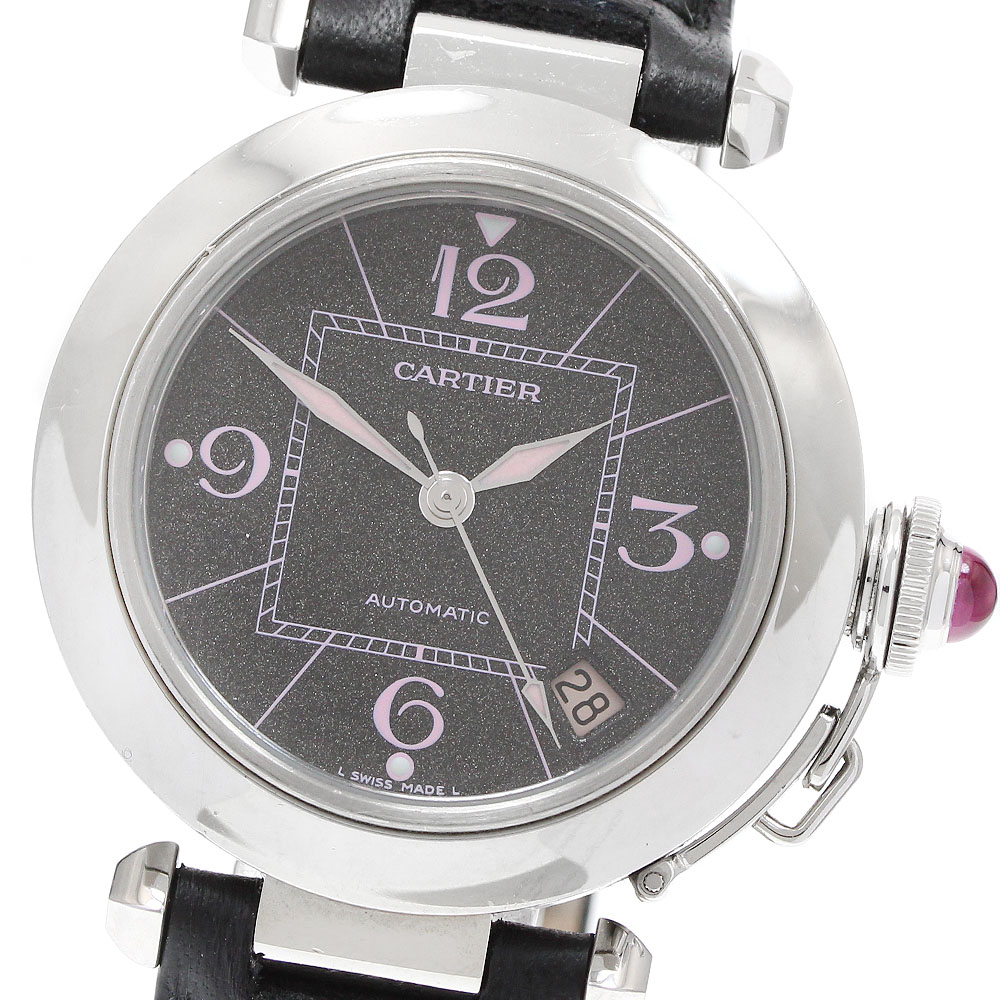カルティエ CARTIER W3109599 パシャC 2007年クリスマス限定 デイト 自動巻き レディース 保証書付き_920562【中古】