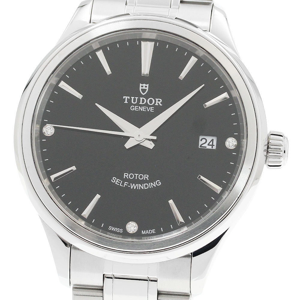 チュードル TUDOR 12500 スタイル 3Pダイヤ 自動巻き メンズ 良品 保証書付き_921805【中古】｜CLOSER