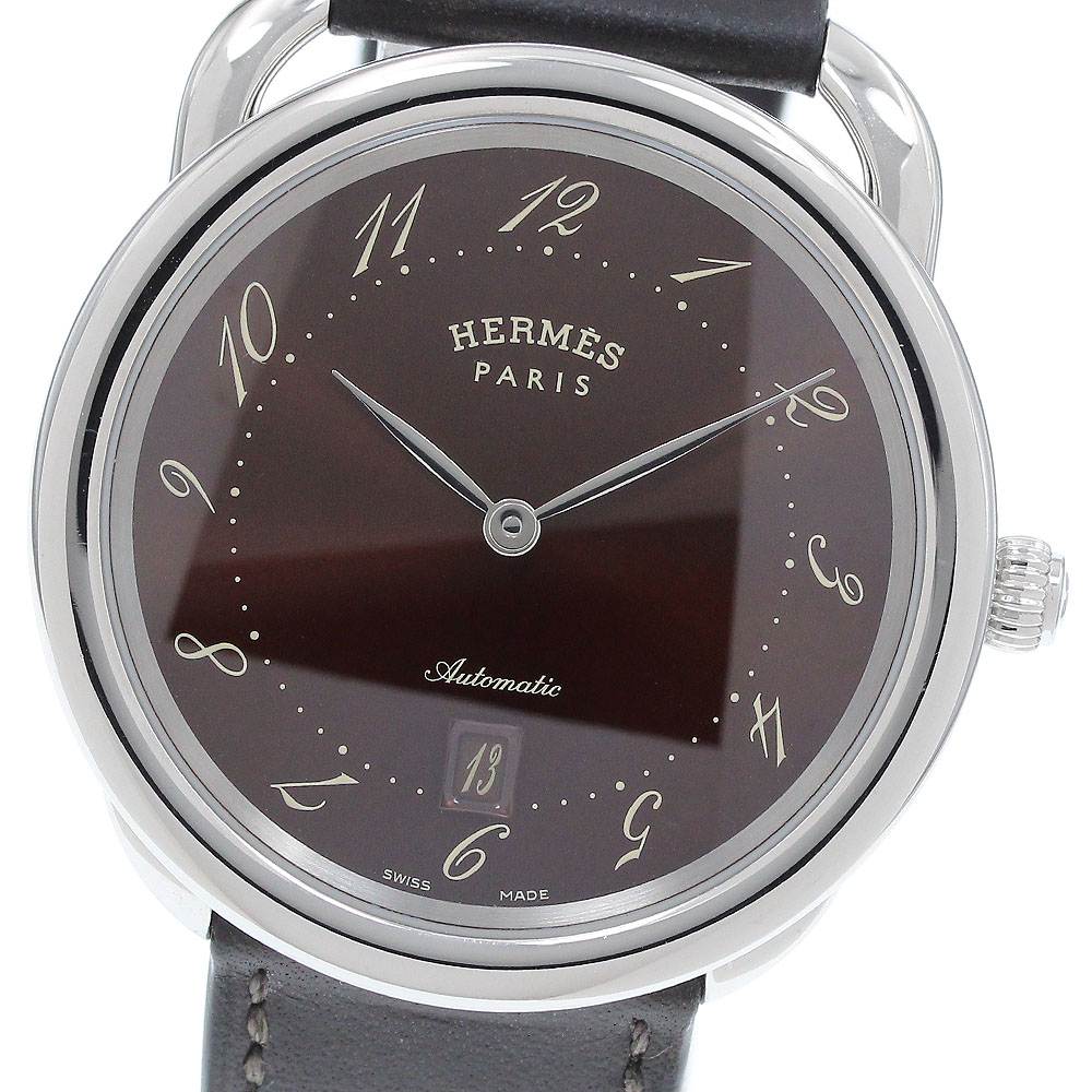 楽天市場】エルメス HERMES AR5.710 アルソー デイト クォーツ メンズ