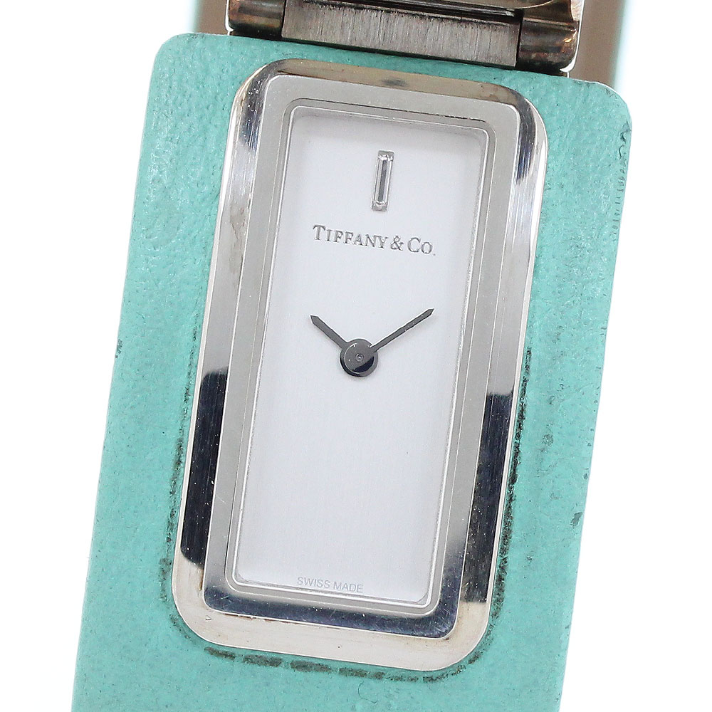 ティファニー TIFFANY&Co. Tバングルウォッチ SV925 クォーツ レディース _922783【中古】