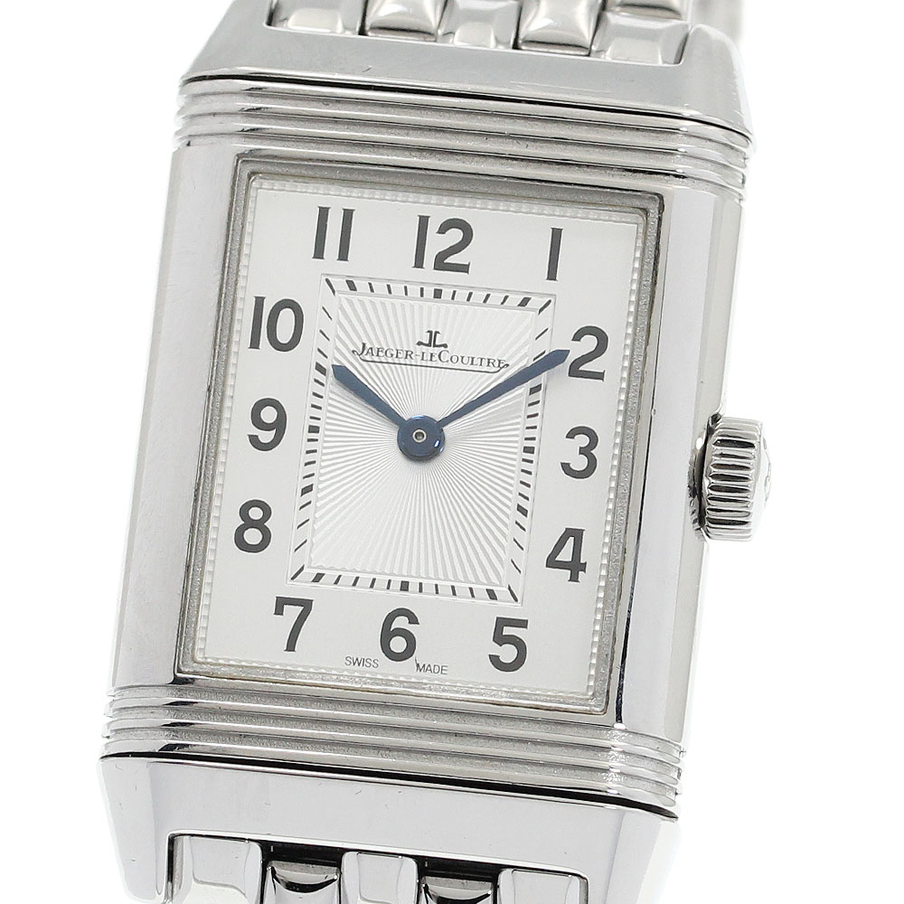 ジャガー・ルクルト JAEGER-LECOULTRE 211.8.44/Q2668130 レベルソ クラシック デュエット ダイヤベゼル 手巻き レディース 良品 _894949【中古】|CLOSER