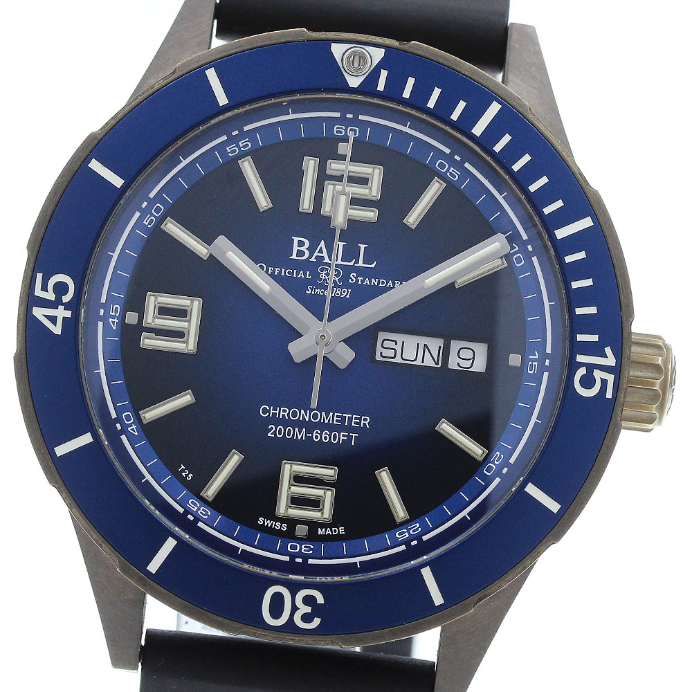 ボールウォッチ BALLWATCH DM3070B-P1CJ-BE 読み込む御師匠さん 弧線天使 押さえる1000本 自動小銃一巻き メンズ 良品 御墨付き付き添い人_930451【中古】