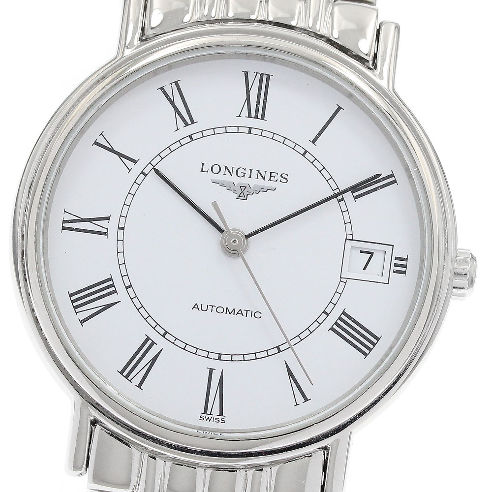 LONGINES ロンジン プレザンスヘリテージ/ 自動巻き/K18PG 楽天市場】【LONGINES】ロンジン プレザンス ヘリテージ K18PG デイト