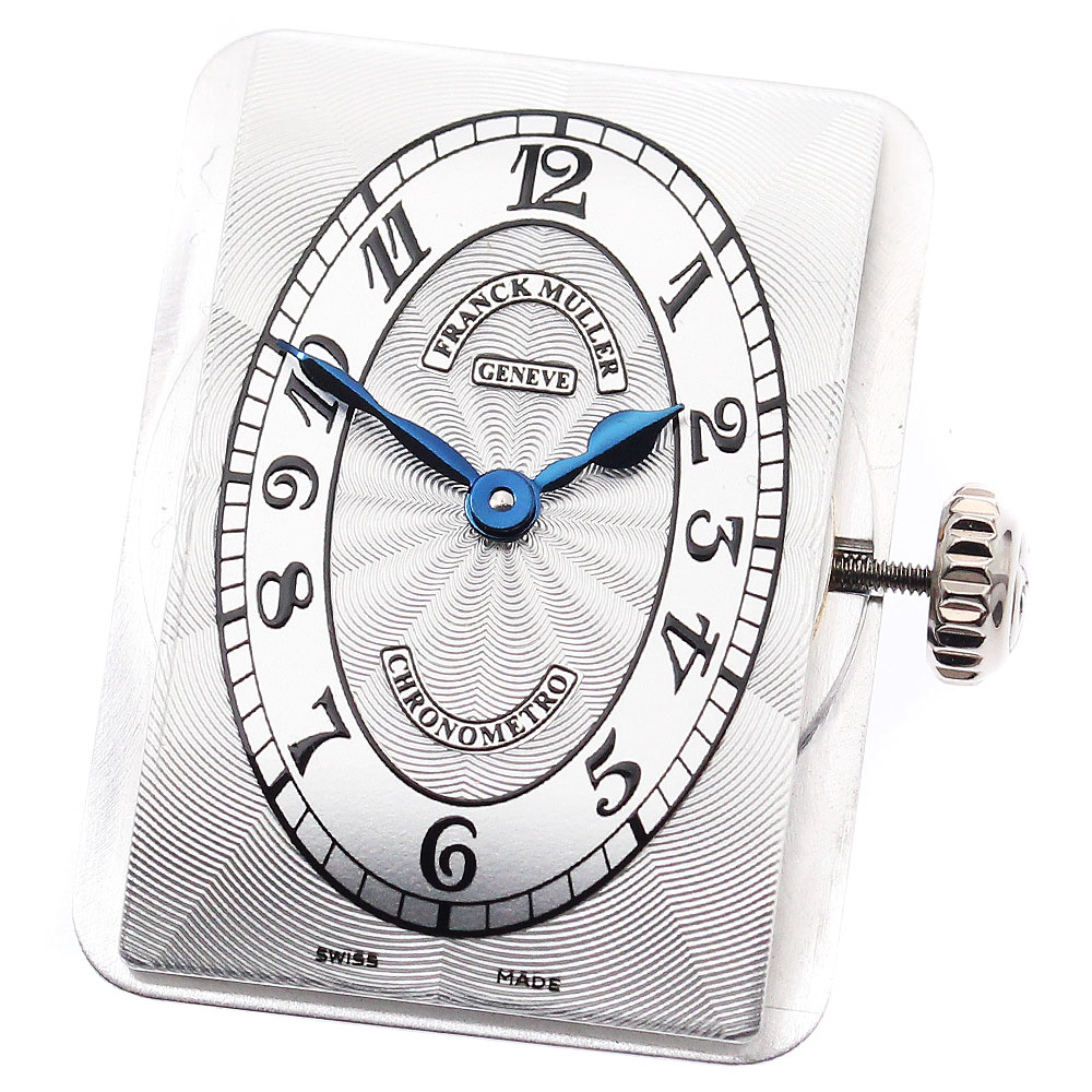 フランクミュラー FRANCK MULLER ロングアイランド クロノメトロ ムーブメント Cal.772 クォーツ レディース 良品 _F-3【中古】