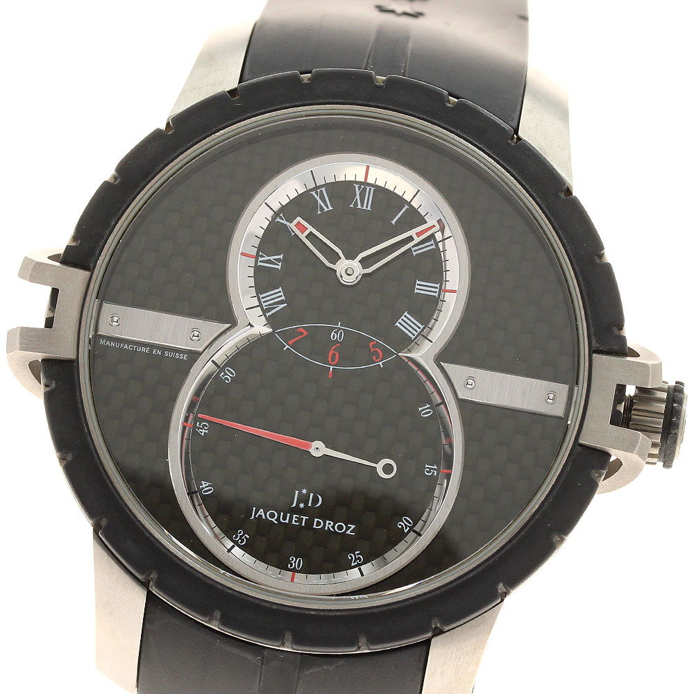 ジャケドロー JAQUET DROZ J029038408 グランセコンド SW チタニウム 自動巻き メンズ _922727【中古】
