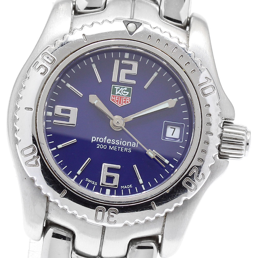 タグホイヤー TAG HEUER WT1413 リンク デイト クォーツ レディース _923553【中古】