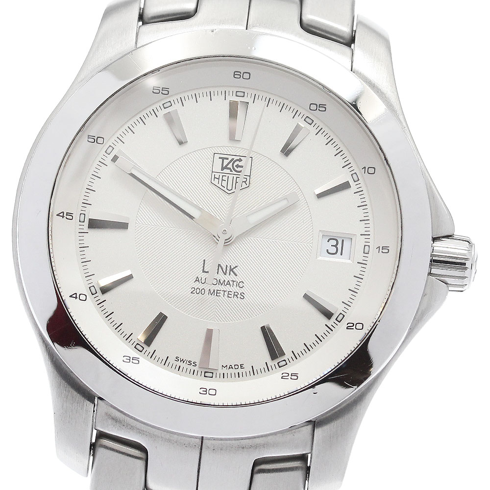 タグホイヤー TAG HEUER WJF2111 リンク デイト 自動巻き メンズ _920402【ev15】【中古】|CLOSER
