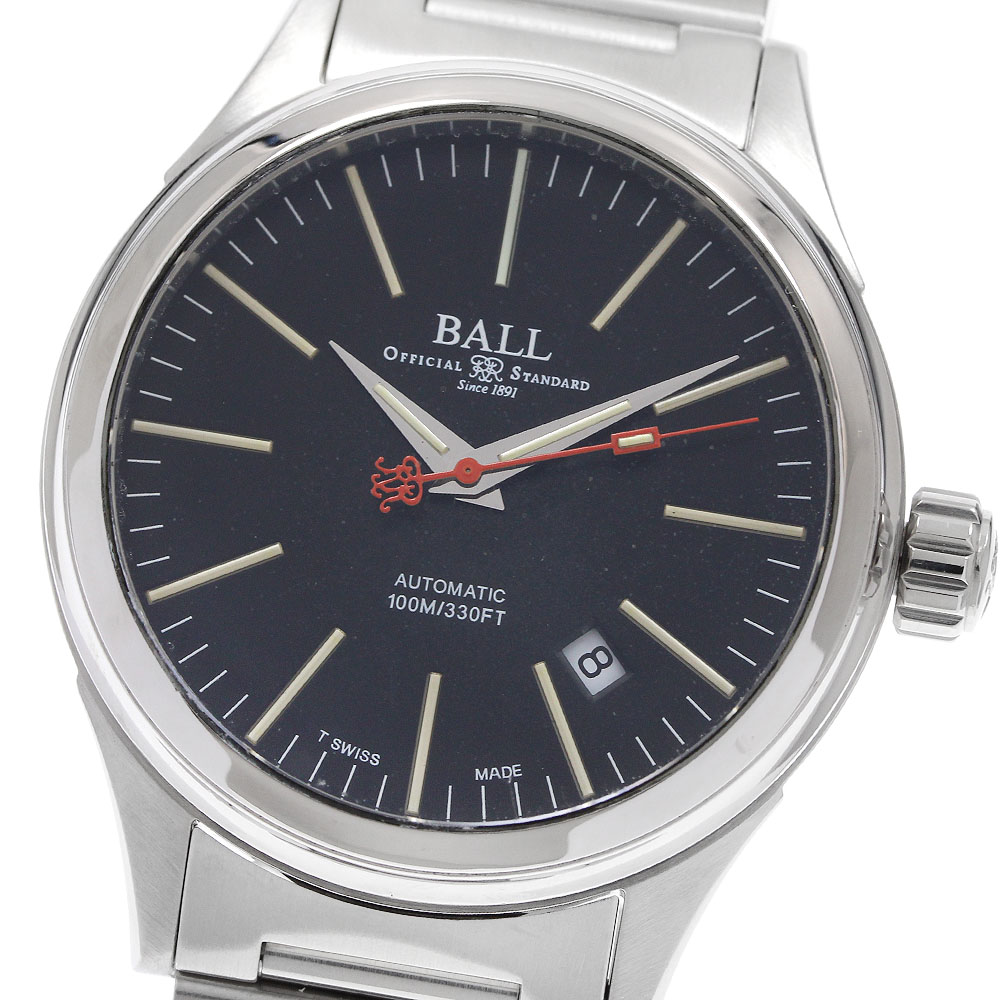 ボールウォッチ BALLWATCH NM2188C-S3-BK ファイヤーマン デイト 自動巻き メンズ _918521【中古】