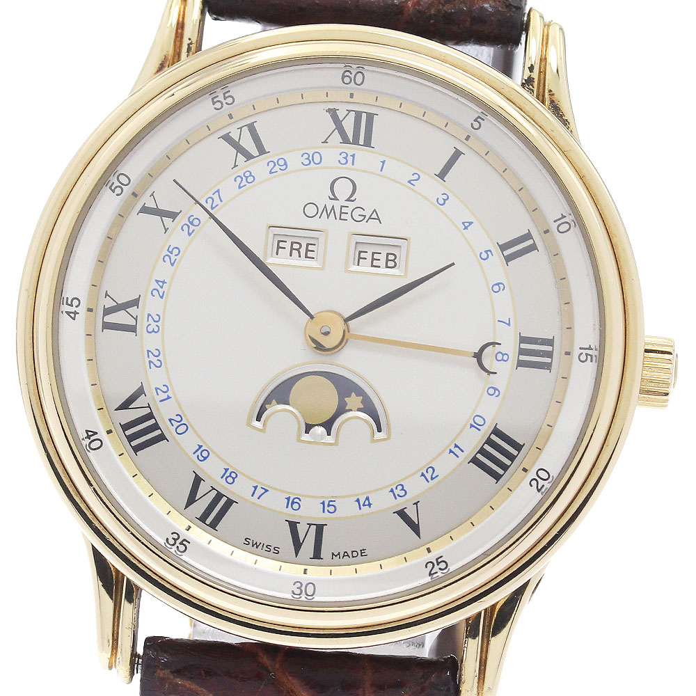 楽天市場】【OMEGA】オメガ リダンダイアル トリプルカレンダー ムーン