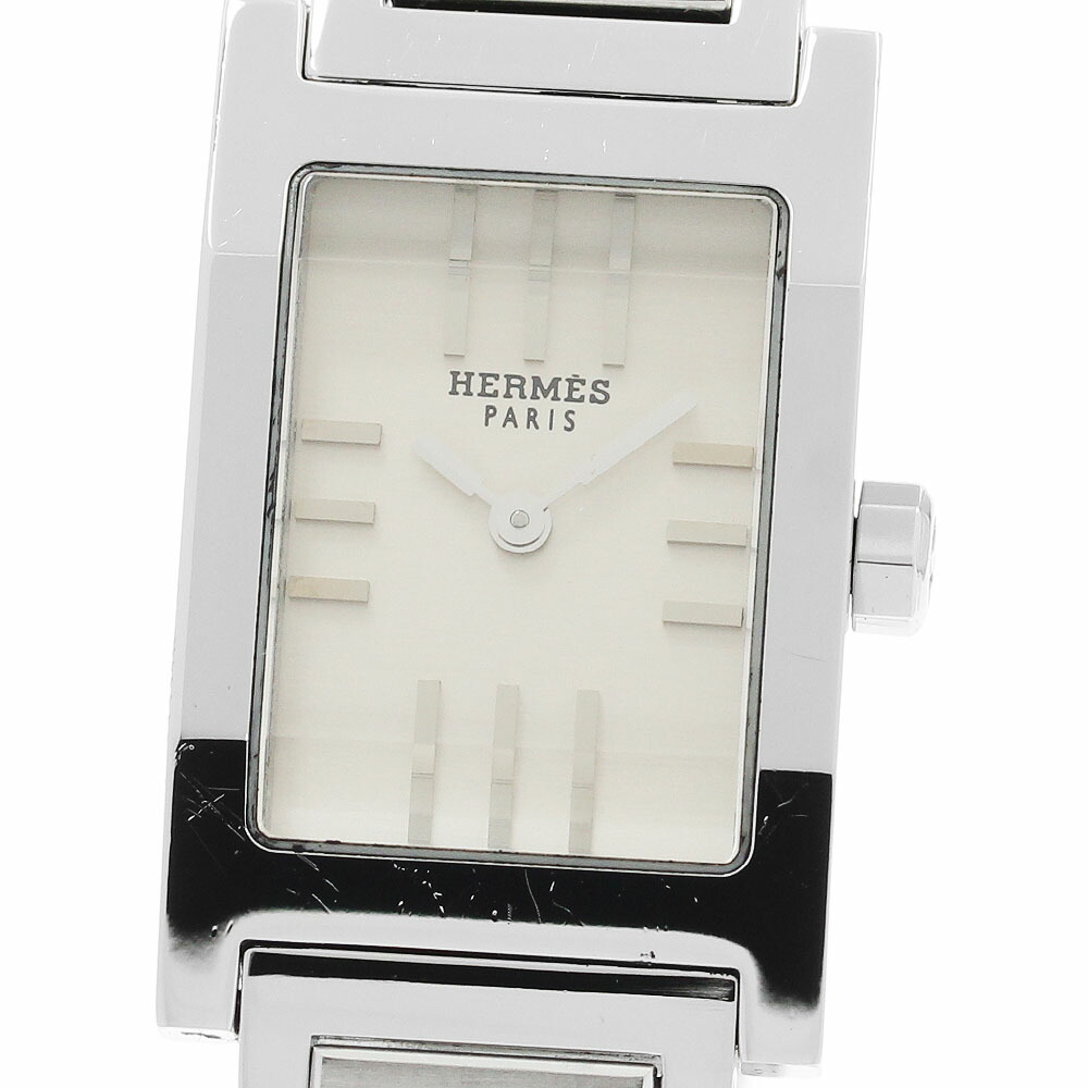 楽天市場】【ウォッチ】HERMES エルメス タンデム シルバー文字盤 SS