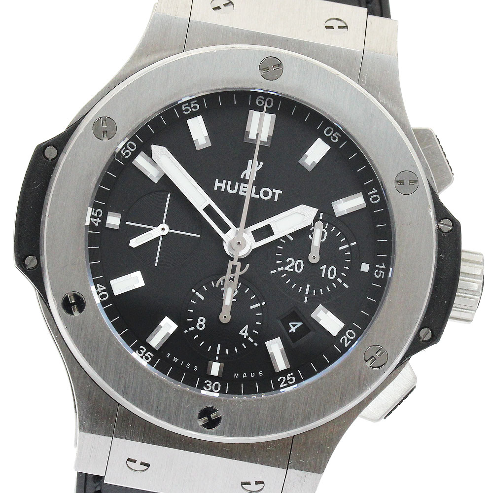 ウブロ HUBLOT 301.SX.1170.GR ビッグバン 系統発生 クロノグラフ デイト 自動小銃一巻き メンズ 良品 御墨付き付き添い人_916225【中古】 メンズ腕時計-腕時計