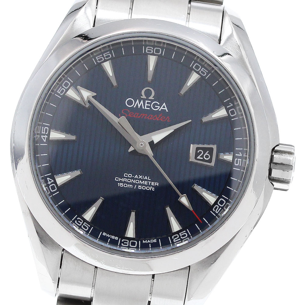 オメガ OMEGA 522.10.34.20.03.001 シーマスター アクアテラ ロンドン五輪 リミテッド 自動巻き ボーイズ _916459【中古】