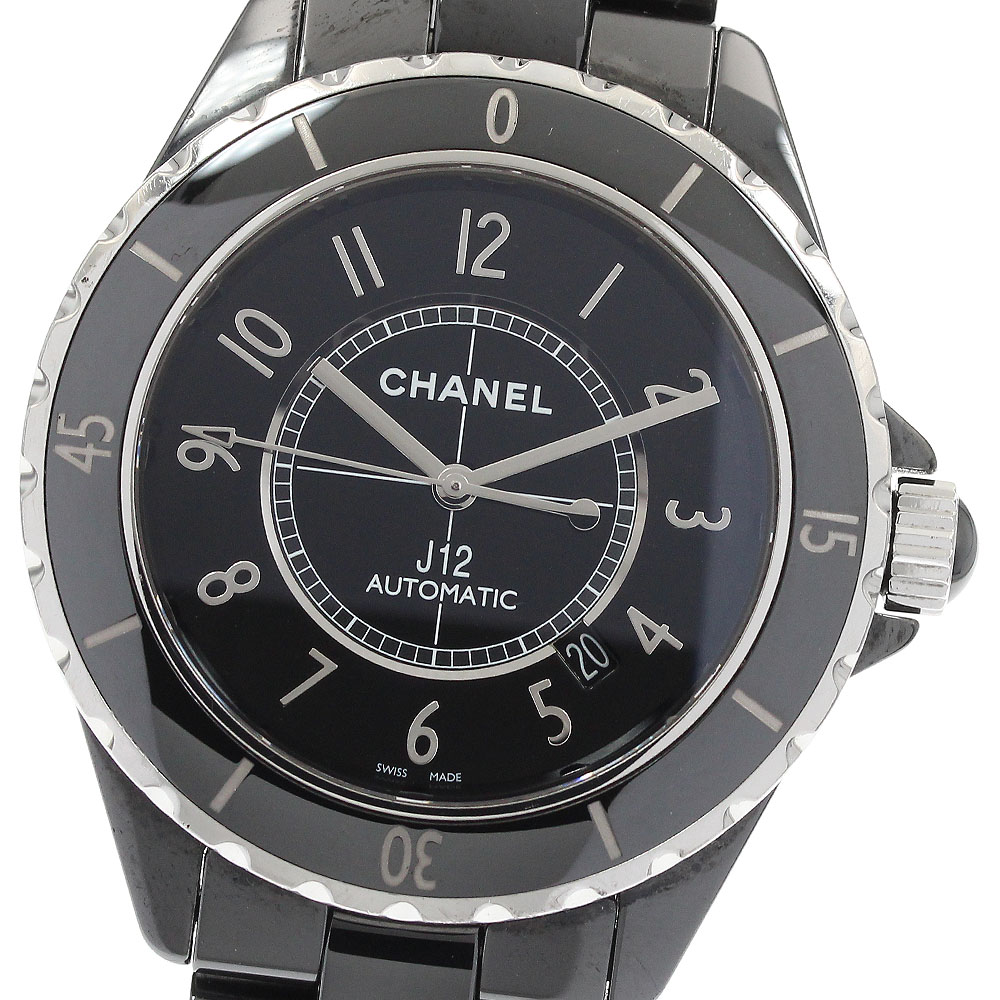 シャネル CHANEL H2980 J12 42MM ブラックセラミック 自動巻き メンズ _931831【中古】