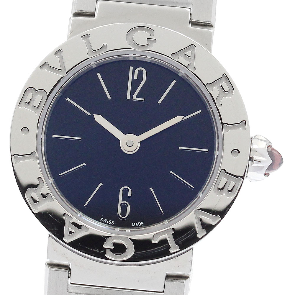 ブル小峡谷 BVLGARI BB23S/102943 ブルガリブルガリ 石英 レディース 箱・御墨付き付き添い人_931887【中古】