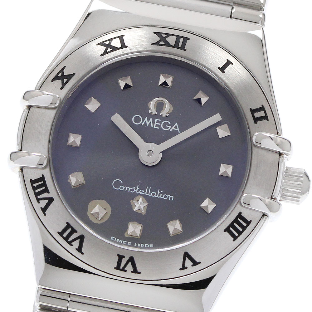 ゼロ OMEGA 1561.51 コンステレーションミニ マイチョイス 石英 レディース 御墨付き付き添い人_932261【中古】