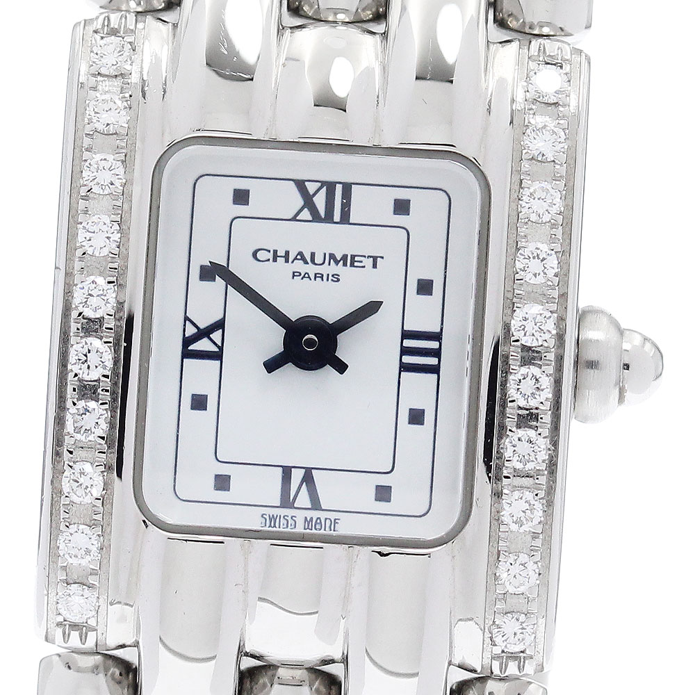 楽天市場】【中古】ショーメ CHAUMET ケイシスSM 黒 12K ダイヤベゼル