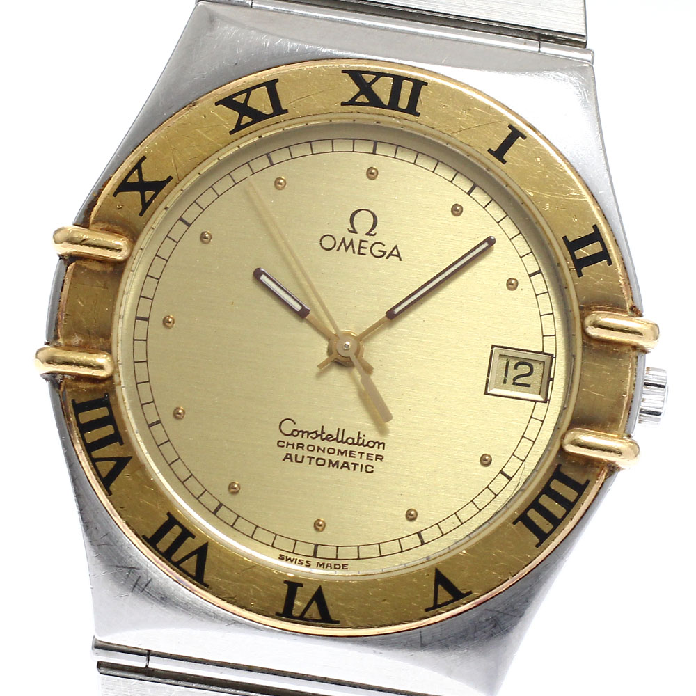 オメガ OMEGA コンステレーション デイト Cal.1111 自動巻き メンズ _932263【中古】