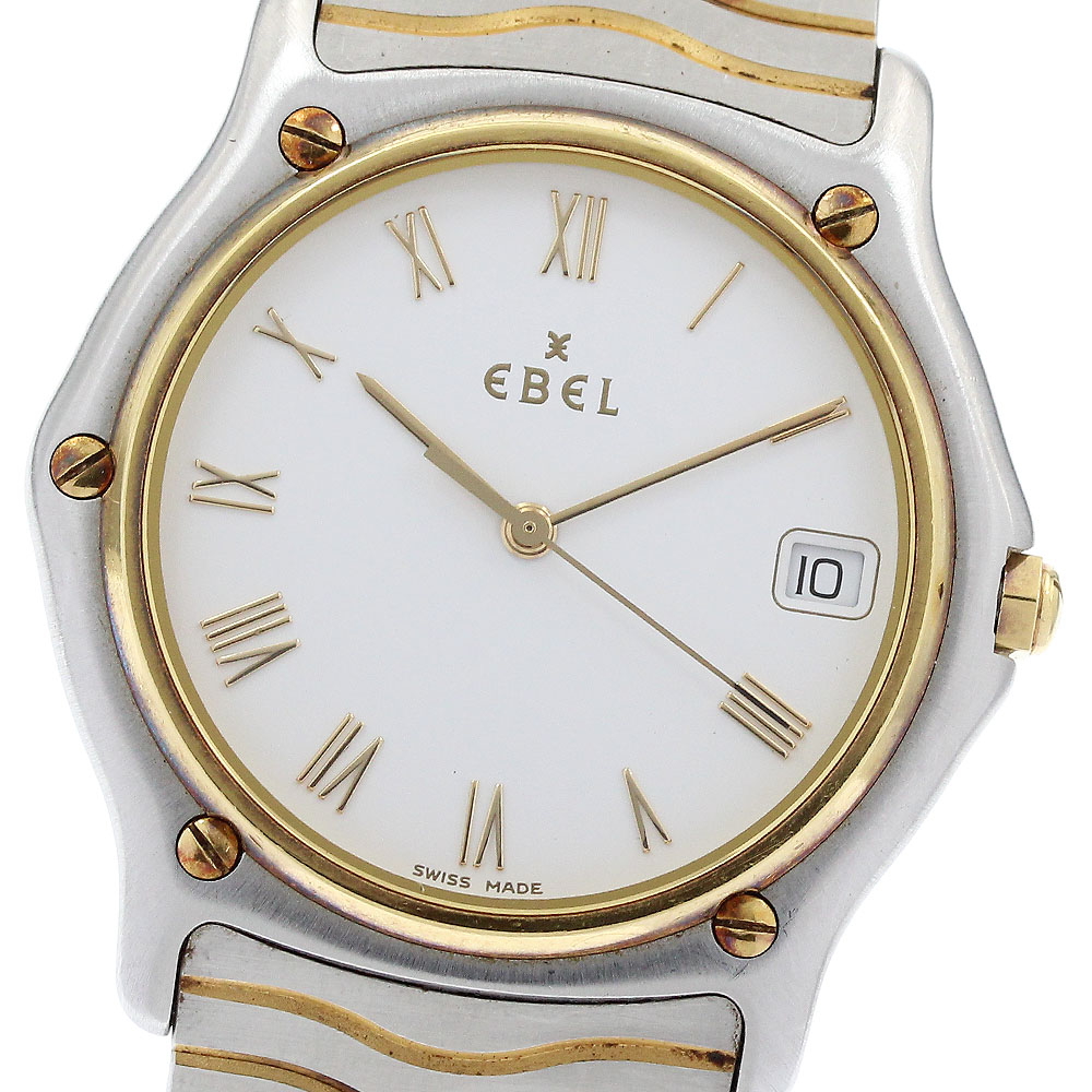 【自動巻き】706 エベル ブラジリア EBEL メンズ 高級 デイト 楽天市場】【中古】EBEL エベル タイプE 自動巻き レディース 腕時計