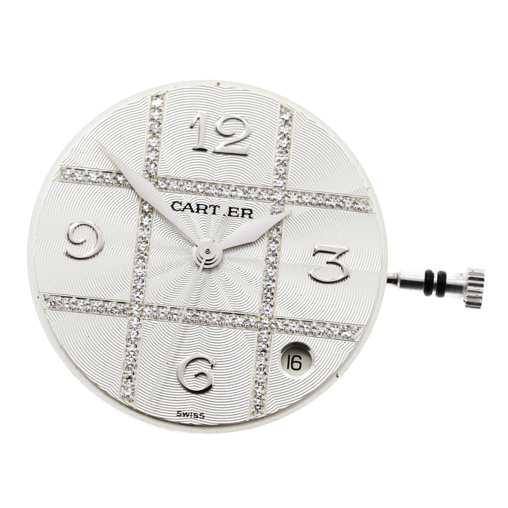 カルティエ CARTIER パシャ cal.049 社会的運動 金剛石 自動小銃一巻き ボーイズ _CA-10【中古】