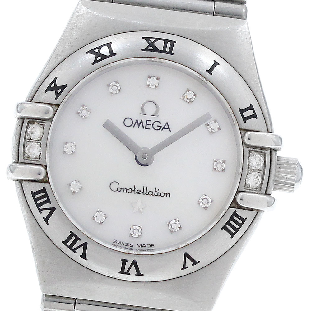 オメガ OMEGA コンステレーション 12Pダイヤ クォーツ レディース _617661【中古】|CLOSER