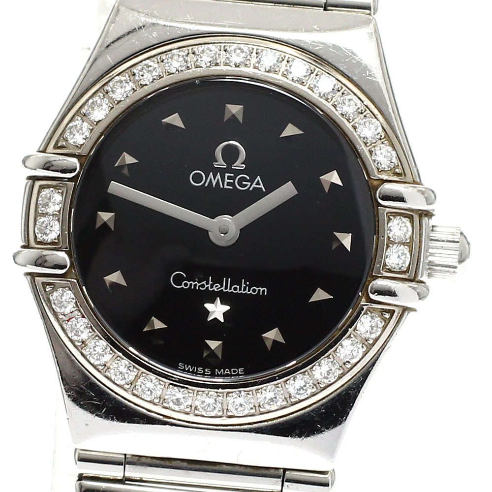 オメガ OMEGA 1367.30 コンステレーション ミニ ダイヤベゼル クォーツ レディース _950717 OMEGA - オメガ OMEGA 1367.30 コンステレーション ミニ ダイヤベゼル