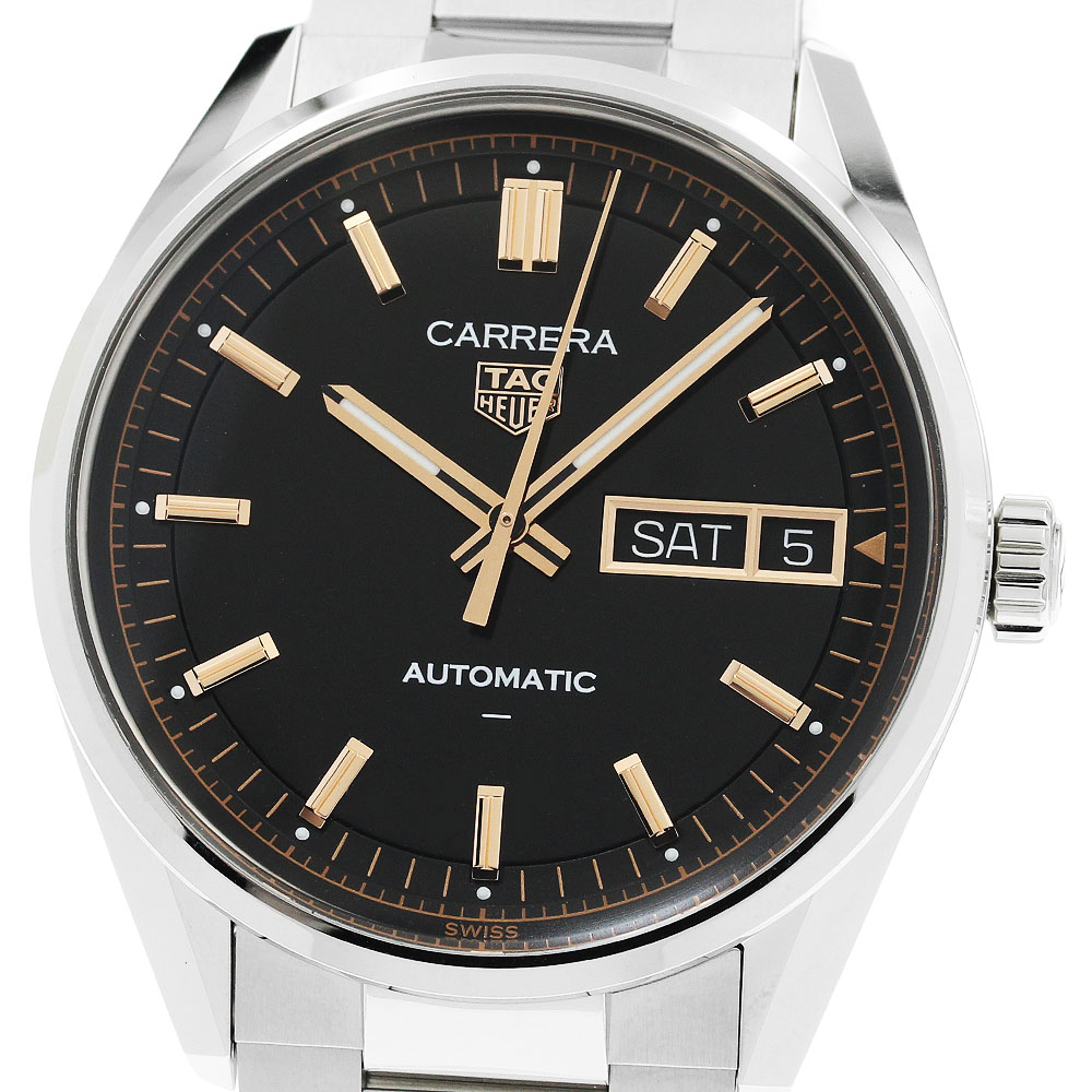 タグホイヤー TAG HEUER WDA2111 カレラ デイデイト 自動巻き メンズ 美品 箱・保証書付き_932149【中古】