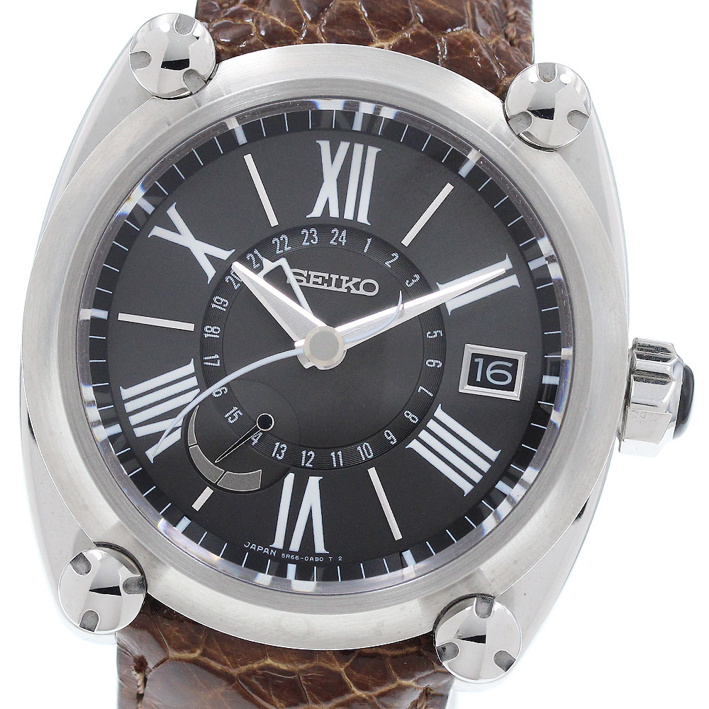 楽天市場】セイコー SEIKO SBLA067/5R66-0AW0 ガランテ GMT スプリング