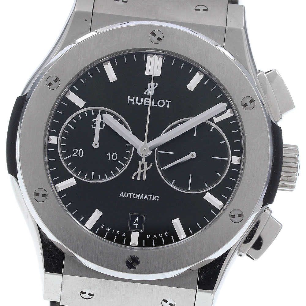 ウブロ HUBLOT 521.NX.8970.LR クラシック フュージョン クロノグラフ 自動巻き メンズ 箱・保証書付き_932682【中古】｜CLOSER