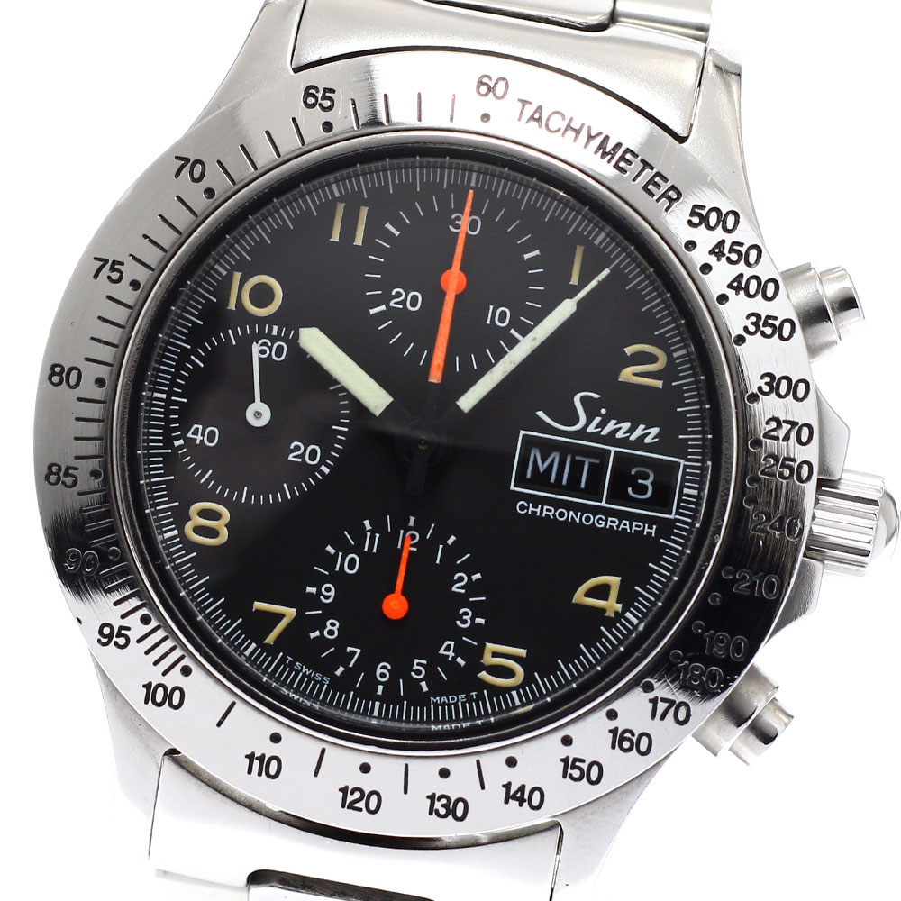 SINN 203TI クロノグラフ　ジン　生産中止品　訳あり　Sinn 楽天市場】ジン【Sinn】 クロノグラフ チタン QZ【中古】 : PLUS ONE