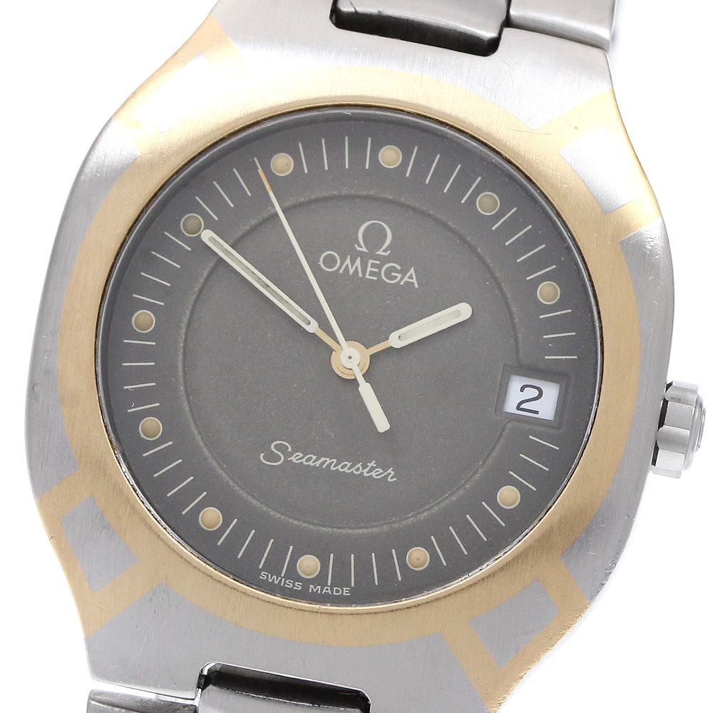 楽天市場】オメガ シーマスターポラリス Ref.196.0291 コンビ Ti/YG