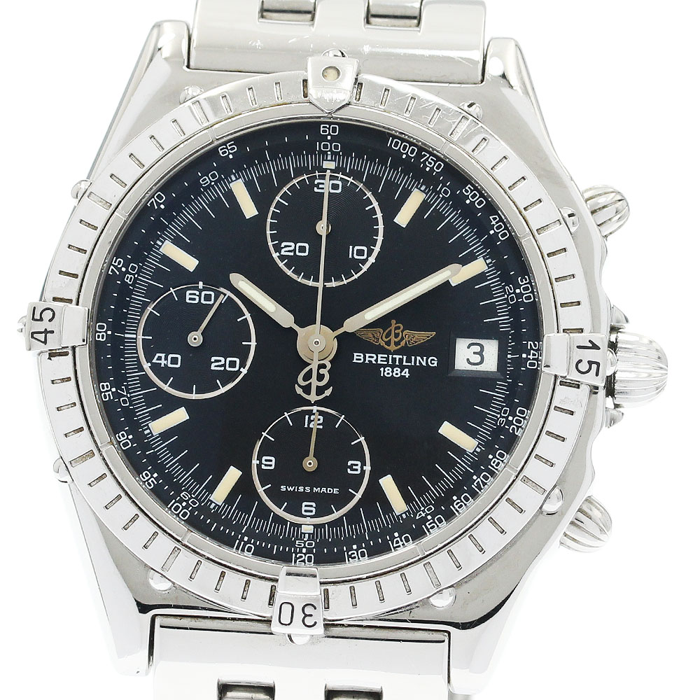 ブライトリング BREITLING A13048 クロノマット デイト クロノグラフ 自動巻き メンズ 保証書付き_913460【中古】