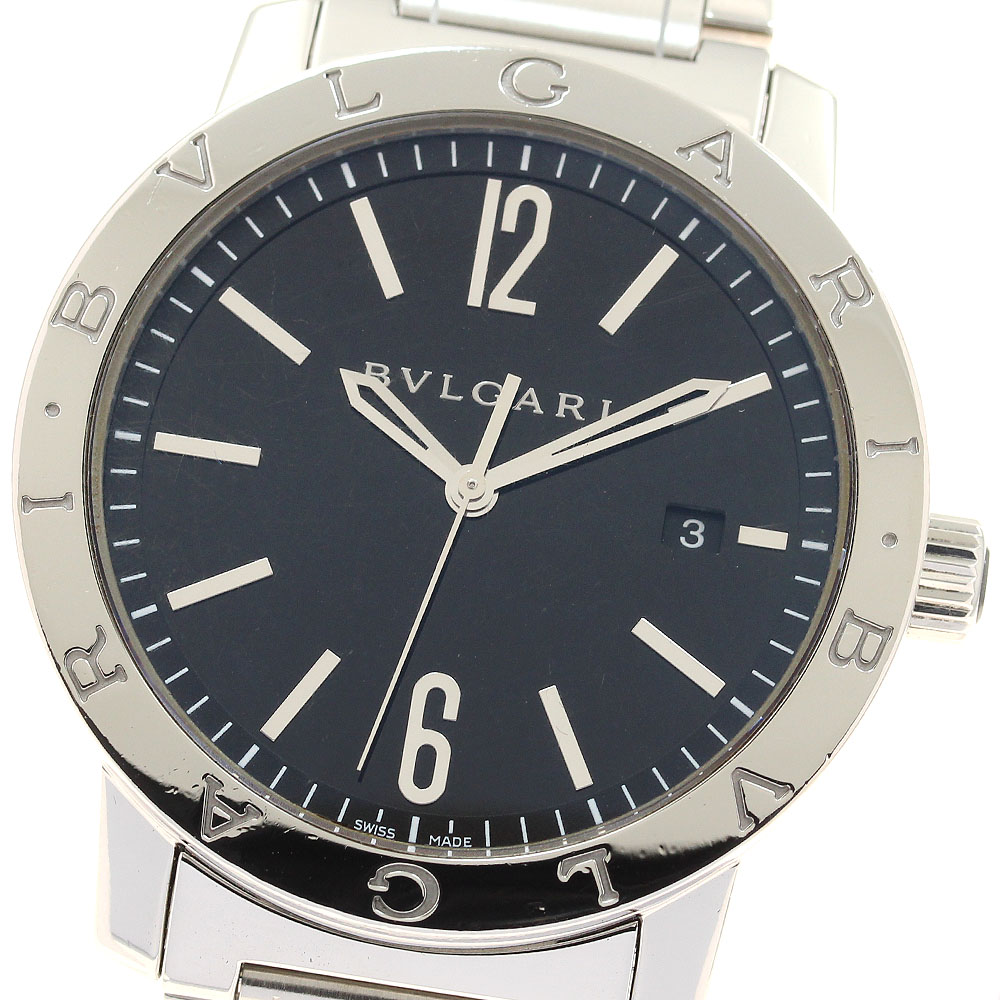 ブルガリ BVLGARI BB41S ブルガリブルガリ デイト 自動巻き メンズ _923091【ev15】【中古】|CLOSER