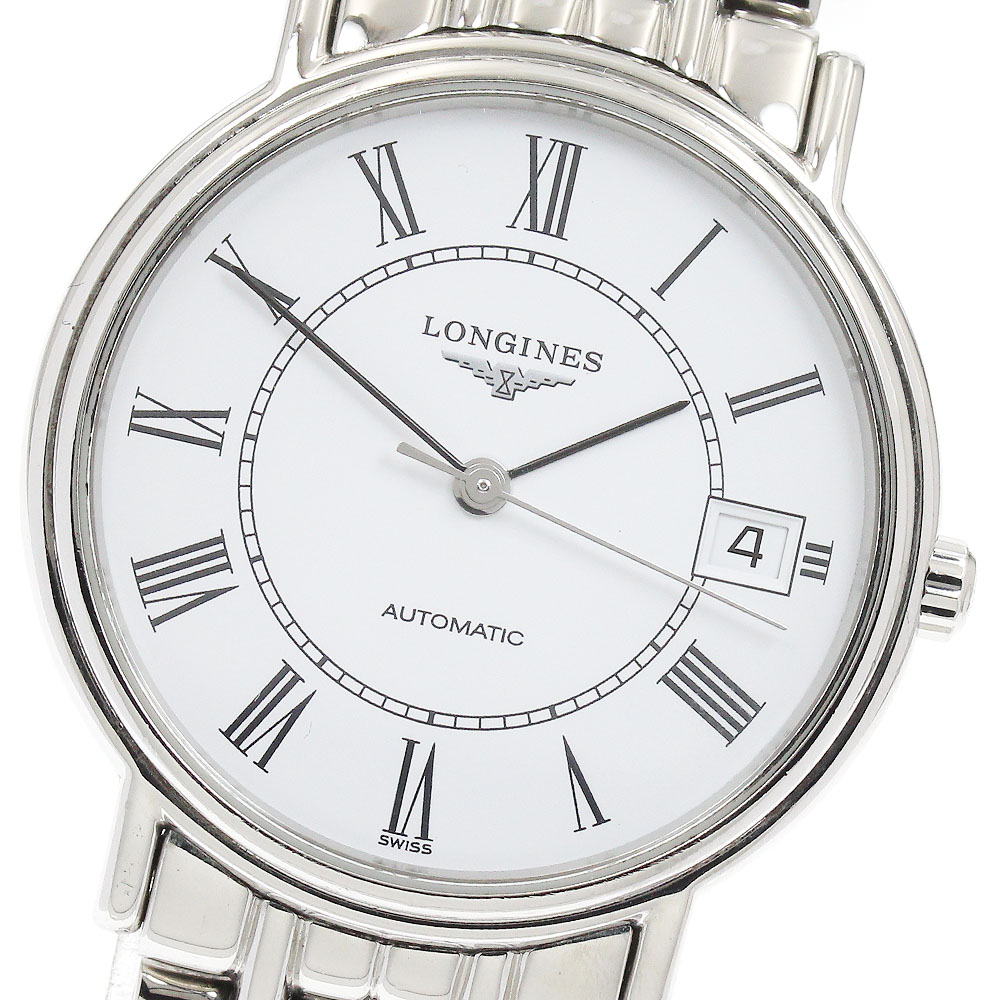 ロンジン LONGINES L4.821.4 プレザンス デイト 自動巻き メンズ _931001【中古】