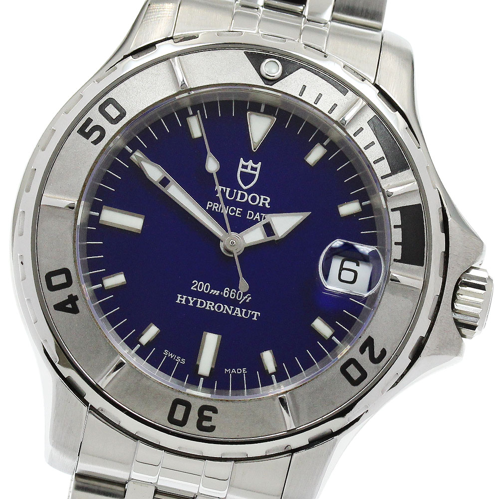 チュードル TUDOR 85190P ハイドロ万覚え帳 デイト 自動小銃一巻き メンズ 美品 御墨付き付き添い人_933143【中古】