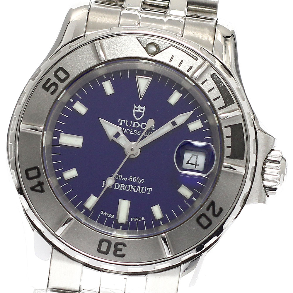 チュードル TUDOR 99090P 御姫様 デイト ハイドロ万覚え帳 デイト 自動小銃一巻き レディース _932025【電子ボルト15】【中古】