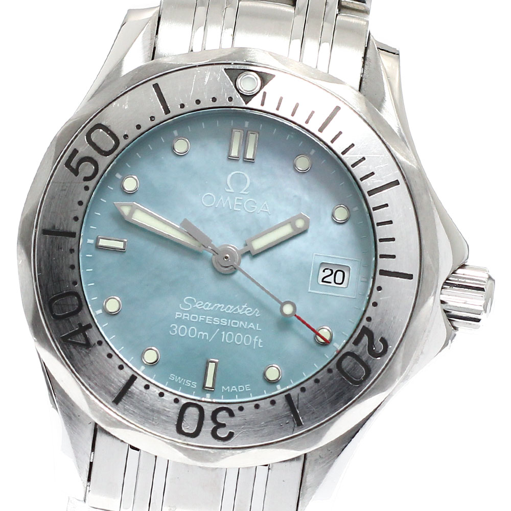 オメガ OMEGA 2085.71 シーマスター300 デイト クォーツ レディース _932385【中古】