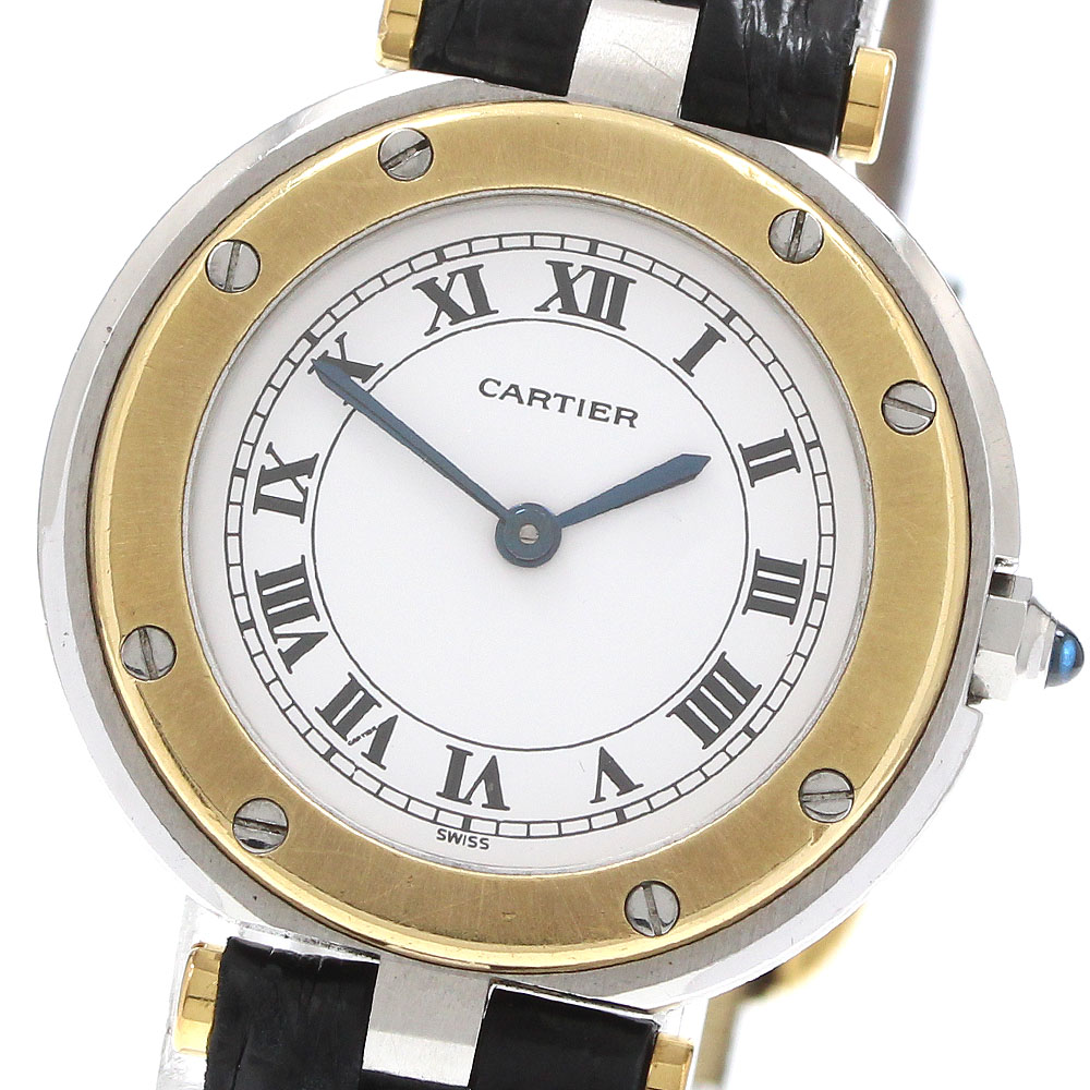 楽天市場】☆保証書付き【CARTIER】カルティエ サントスラウンド LM YG
