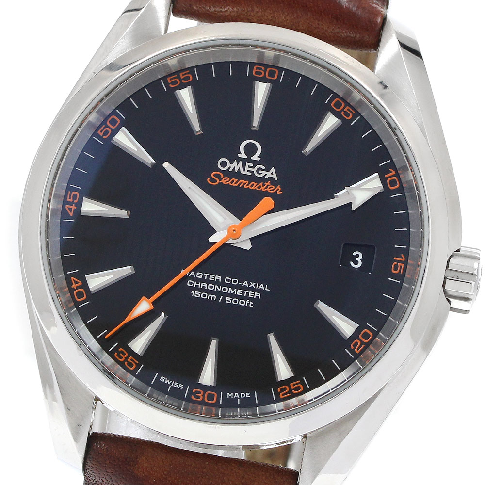 オメガ OMEGA 231.12.42.21.01.002 シーマスター アクアテラ マスターコーアクシャル 自動巻き メンズ 保証書付き_930258【中古】