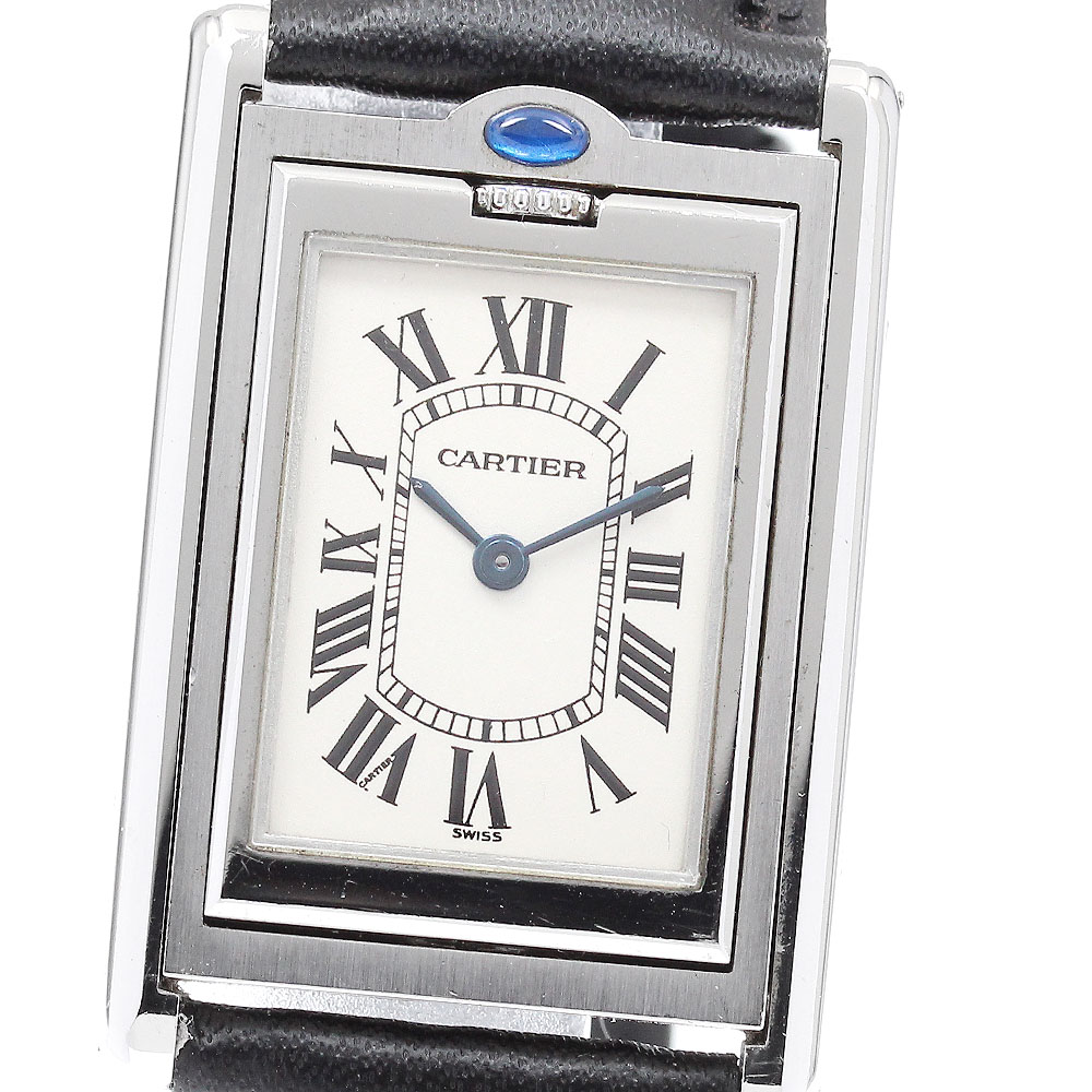 カルティエ CARTIER W1011258 タンクバスキュラントMM 石英 ボーイズ _930531【中古】